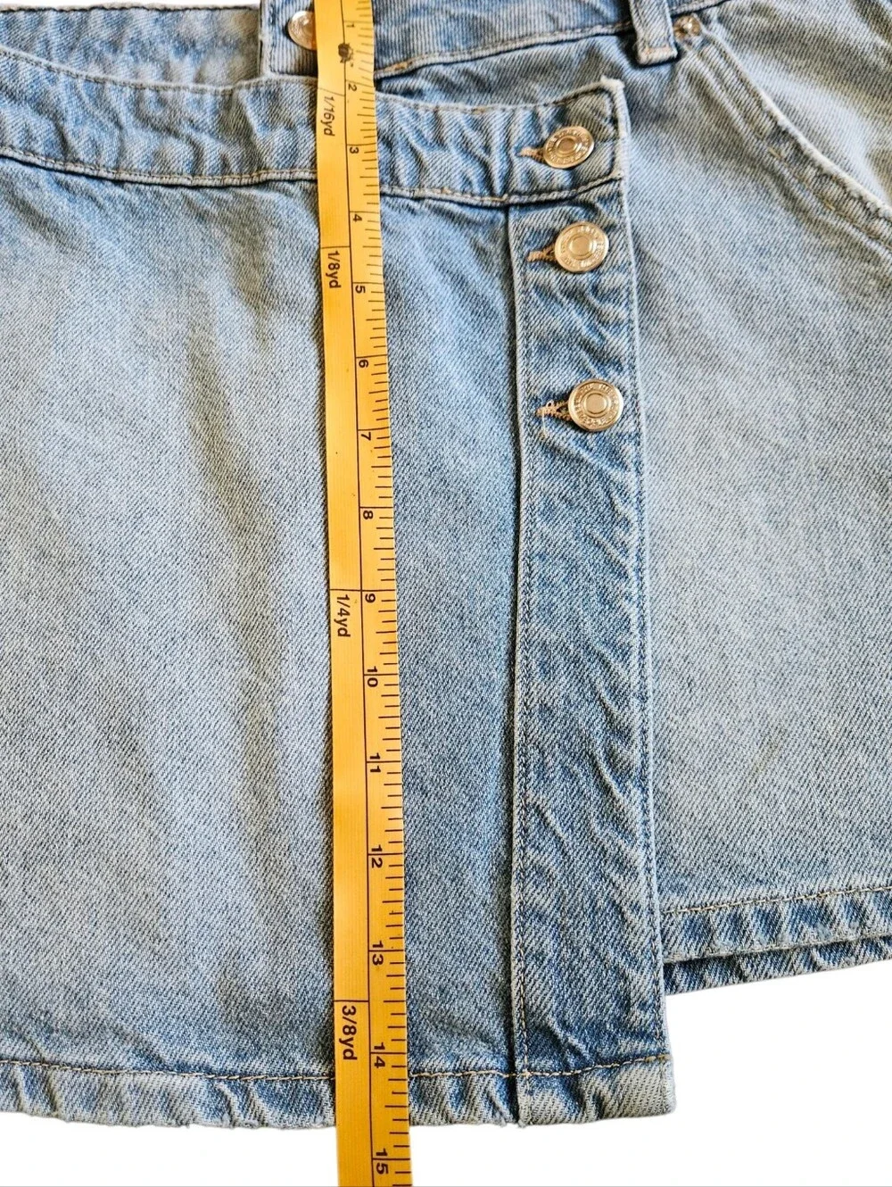 Free People Wynne Denim Skirt Size 29